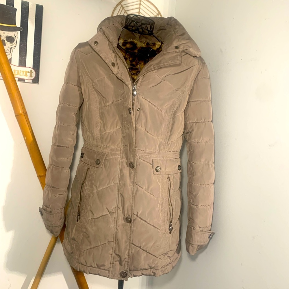 laundry by shelli segal zipper puffer trench coats